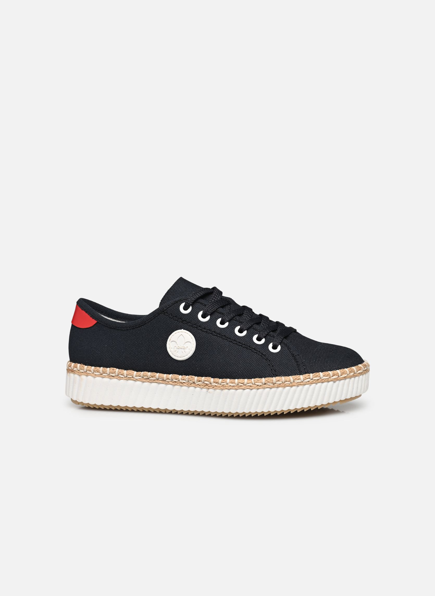 Niedrige Sneaker M2926 damen blau Rieker Niedrige Sneaker M2926 damen blau PAZIFIK/ROSSO