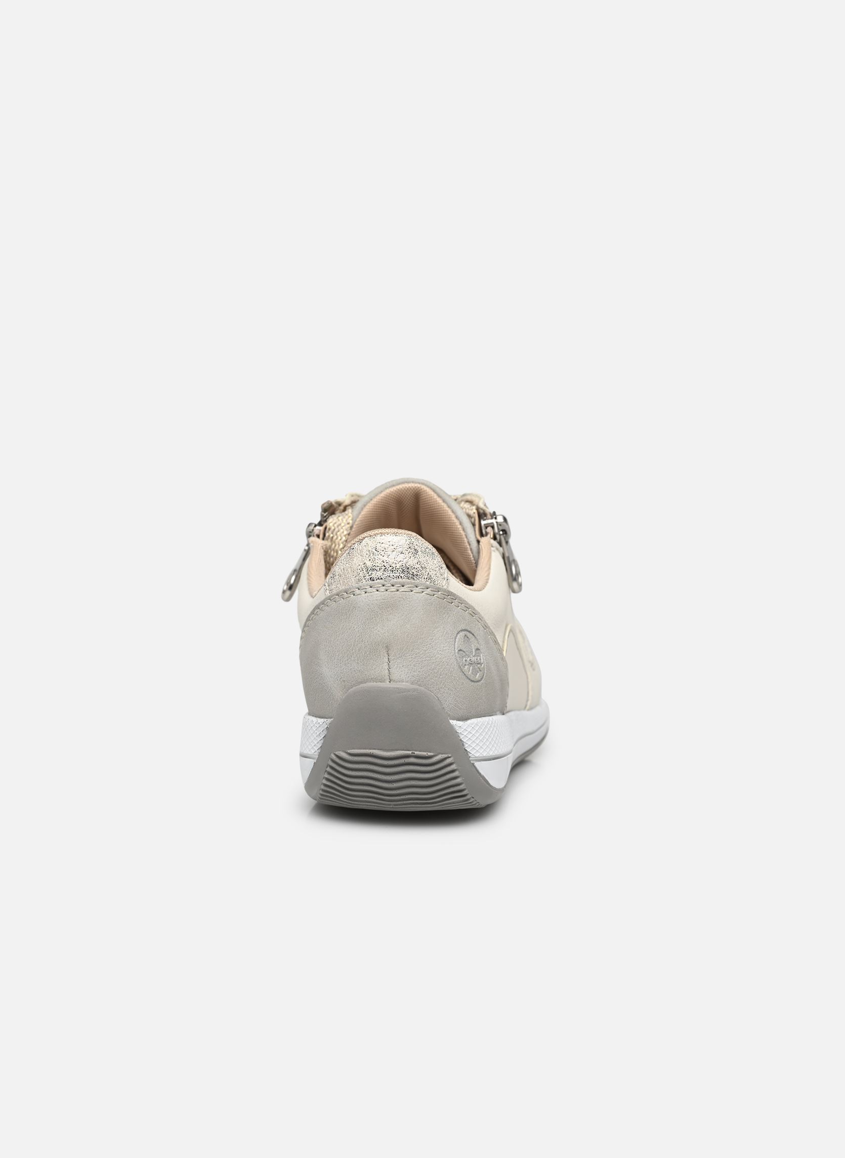 Niedrige Sneaker N1100 damen beige Rieker Niedrige Sneaker N1100 damen beige offwhite/offwhite/cement/beige