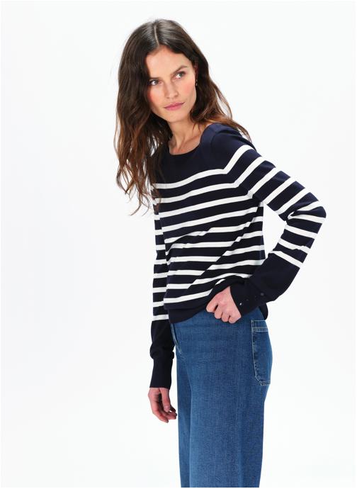Caroll Pulls 232K-MJULIE femme bleu