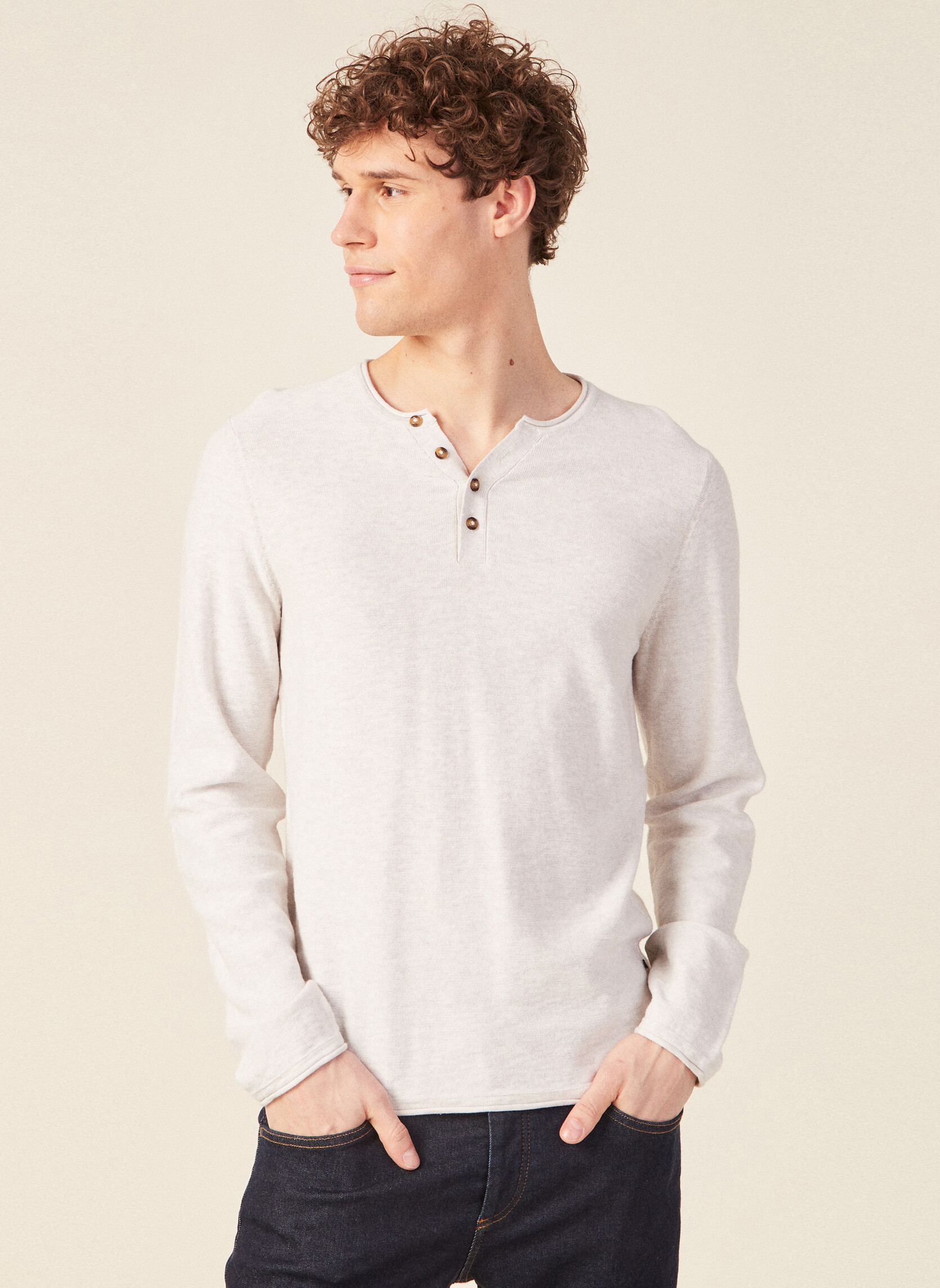 Pulls SUMPULH homme blanc Bonobo Pulls SUMPULH homme blanc Blanc