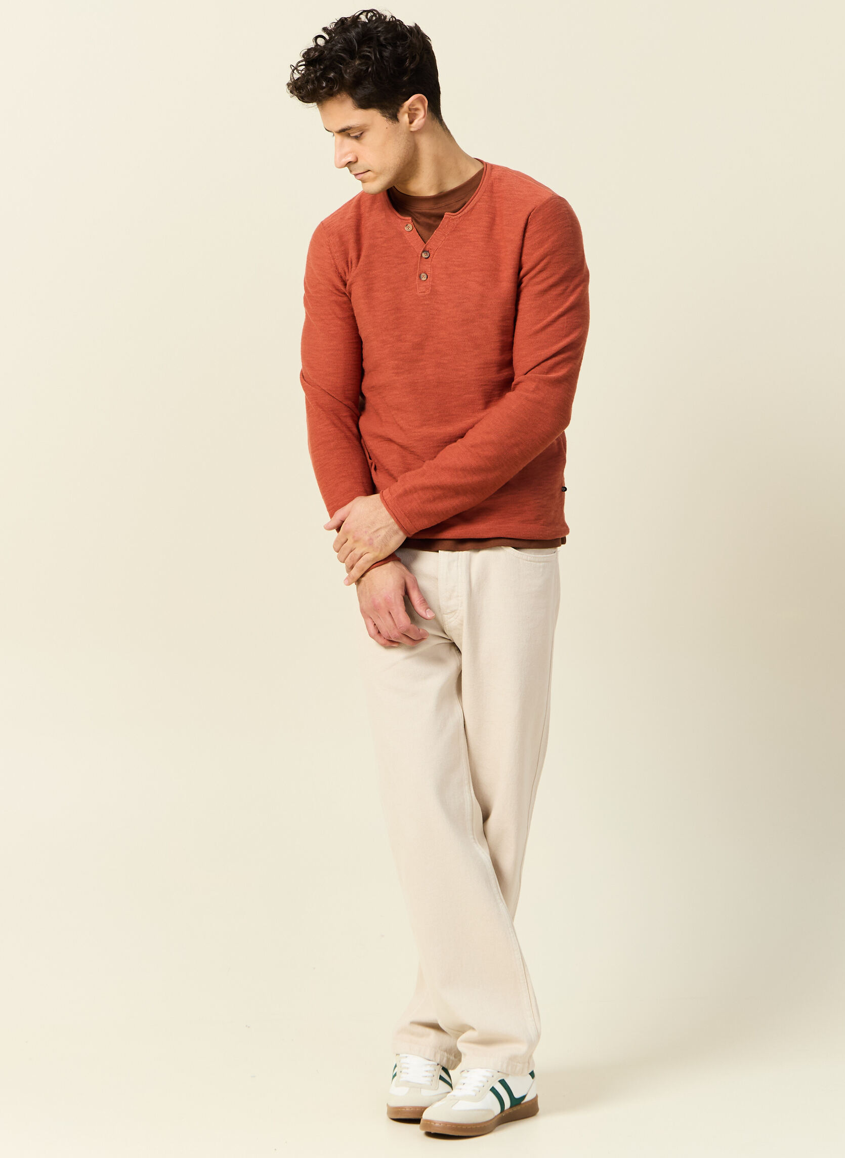 Pulls SUMPULH homme orange Bonobo Pulls SUMPULH homme orange Orange