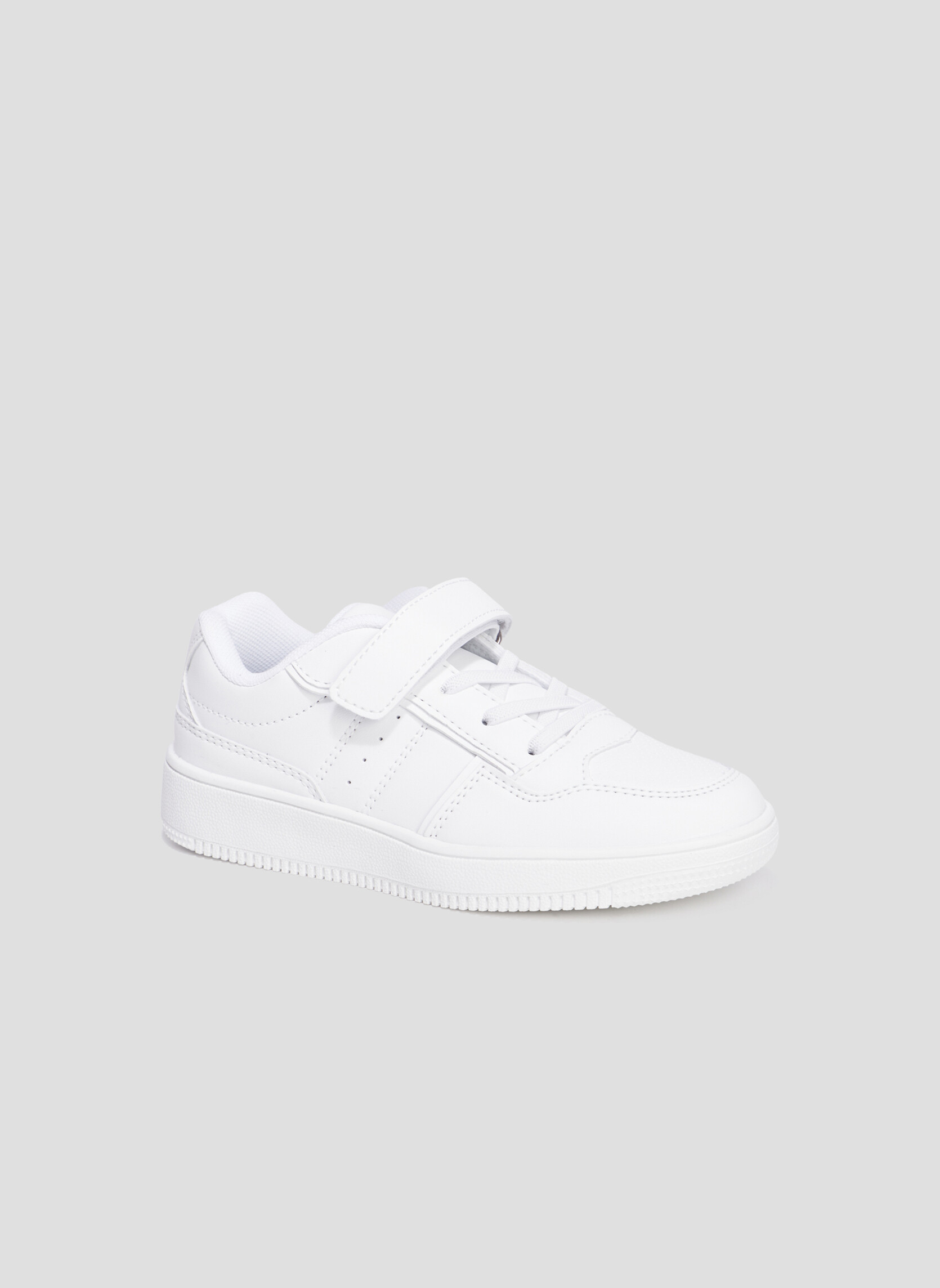 Baskets basses TEMPETEFW_S_PG_TB_0_232 garçon blanc CREEKS Baskets basses TEMPETEFW_S_PG_TB_0_232 garçon blanc Blanc