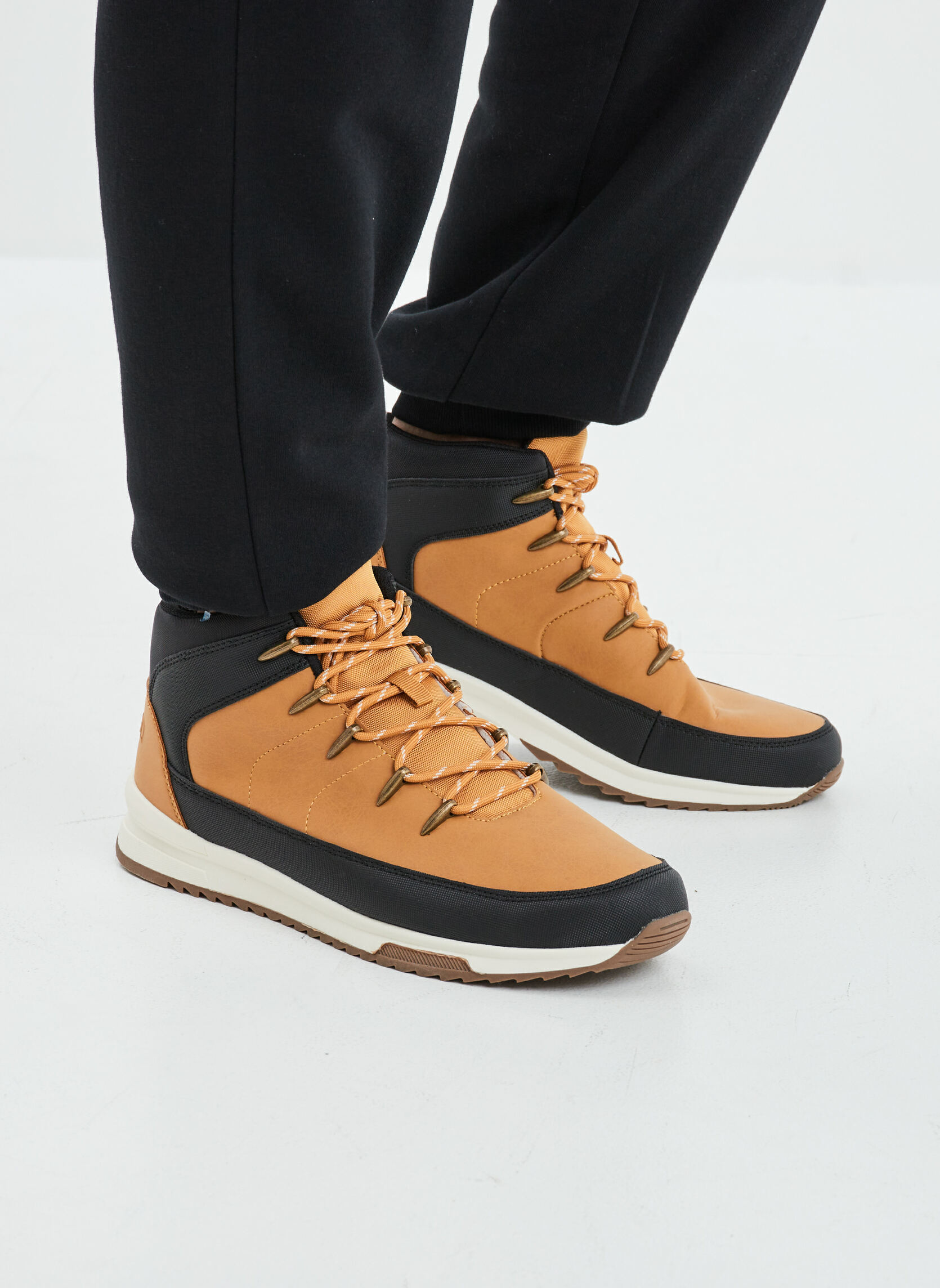 Bottines et boots BOKI_S_H_BOOT_0_232 homme jaune Trappeur Bottines et boots BOKI_S_H_BOOT_0_232 homme jaune Jaune