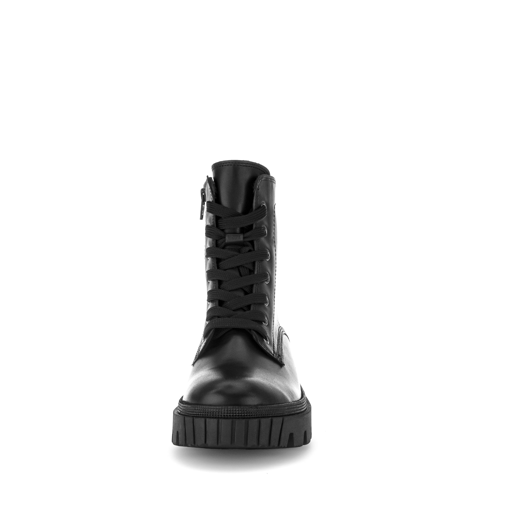 Bottines basses Bottines à lacets noires en cuir lisse femme noir Gabor Bottines basses Bottines à lacets noires en cuir lisse femme noir black