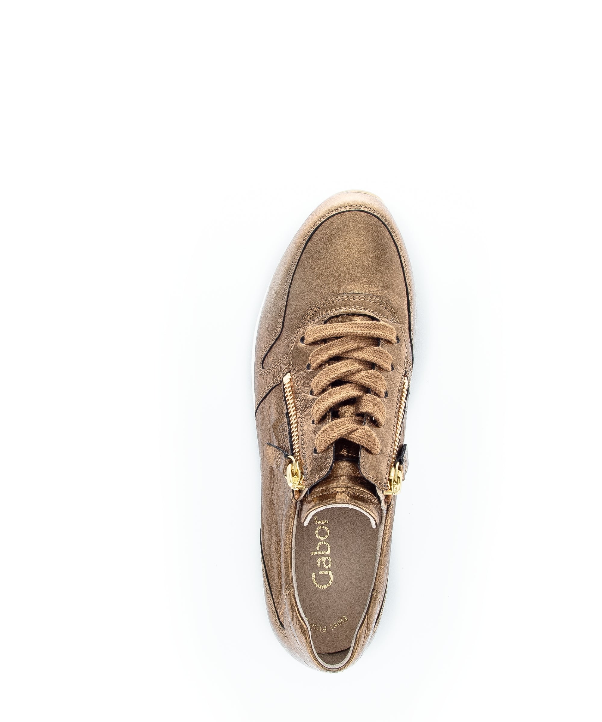 Baskets basses 93.450 femme or et bronze Gabor Baskets basses 93.450 femme or et bronze Or