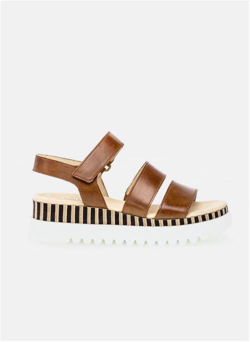 Sandales à Lanières Gabor Comfort Pour Femme - Talon Plat 5 Cm - Textile Et Cuir - Confort Optimal - 5
