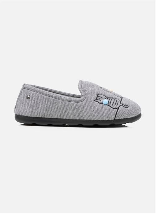 Isotoner Chaussons Chaussons slippers Femme Bleu denim femme gris