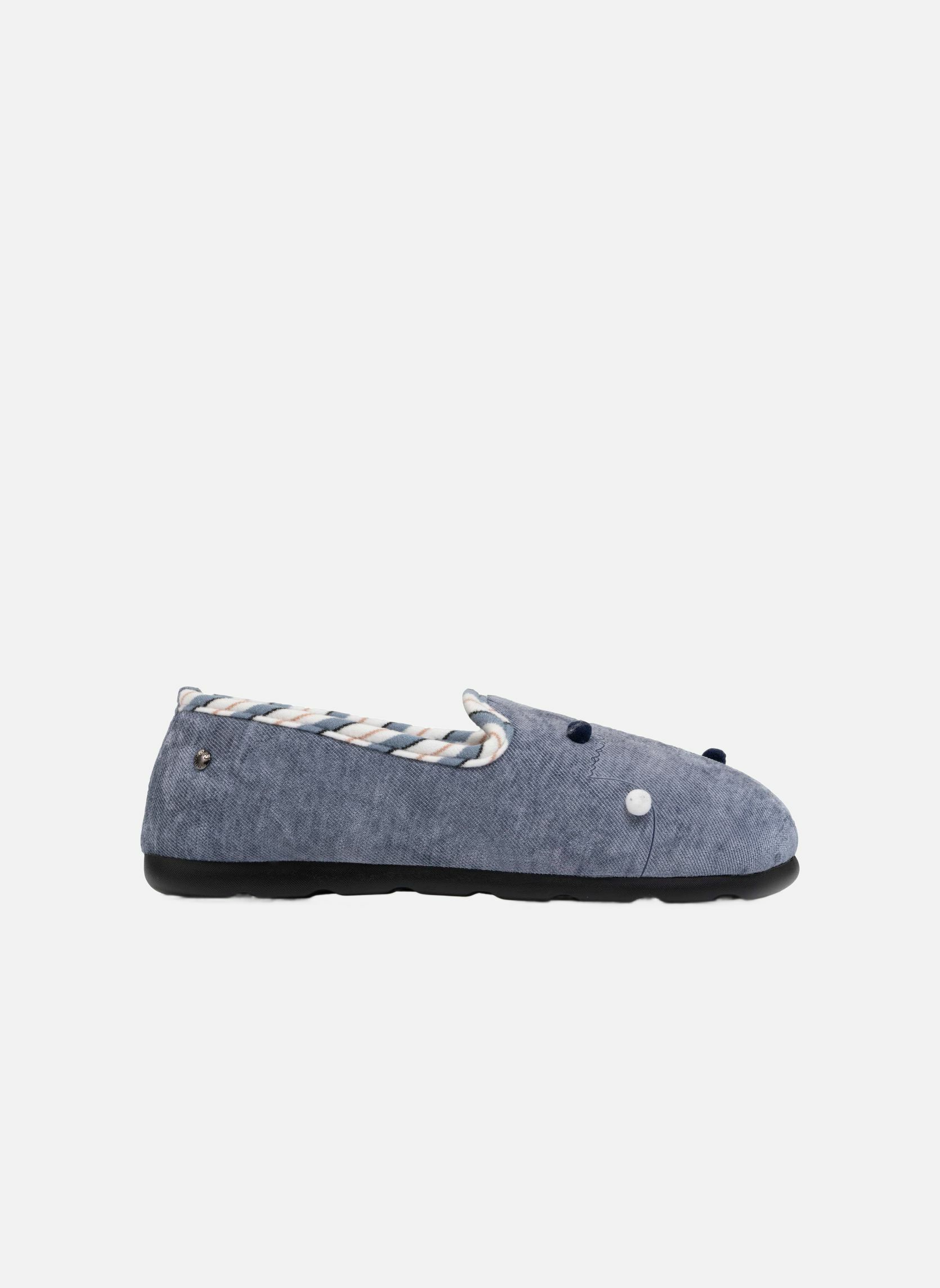 Chaussons Chaussons slippers Femme Bleu denim femme bleu Isotoner Chaussons Chaussons slippers Femme Bleu denim femme bleu Bleu denim