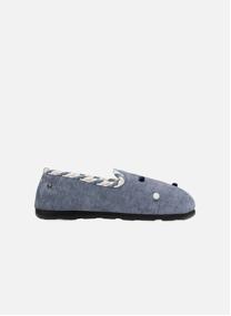 Chaussons Chaussons slippers Femme Bleu denim femme bleu Isotoner Chaussons Chaussons slippers Femme Bleu denim femme bleu Bleu denim