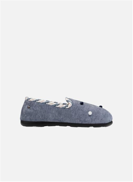 Isotoner Chaussons Chaussons slippers Femme Bleu denim femme bleu