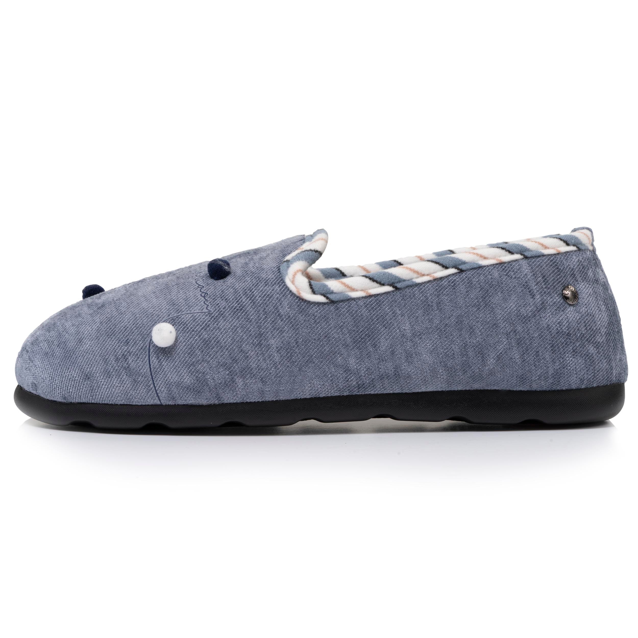 Chaussons Chaussons slippers Femme Bleu denim femme bleu Isotoner Chaussons Chaussons slippers Femme Bleu denim femme bleu Bleu denim