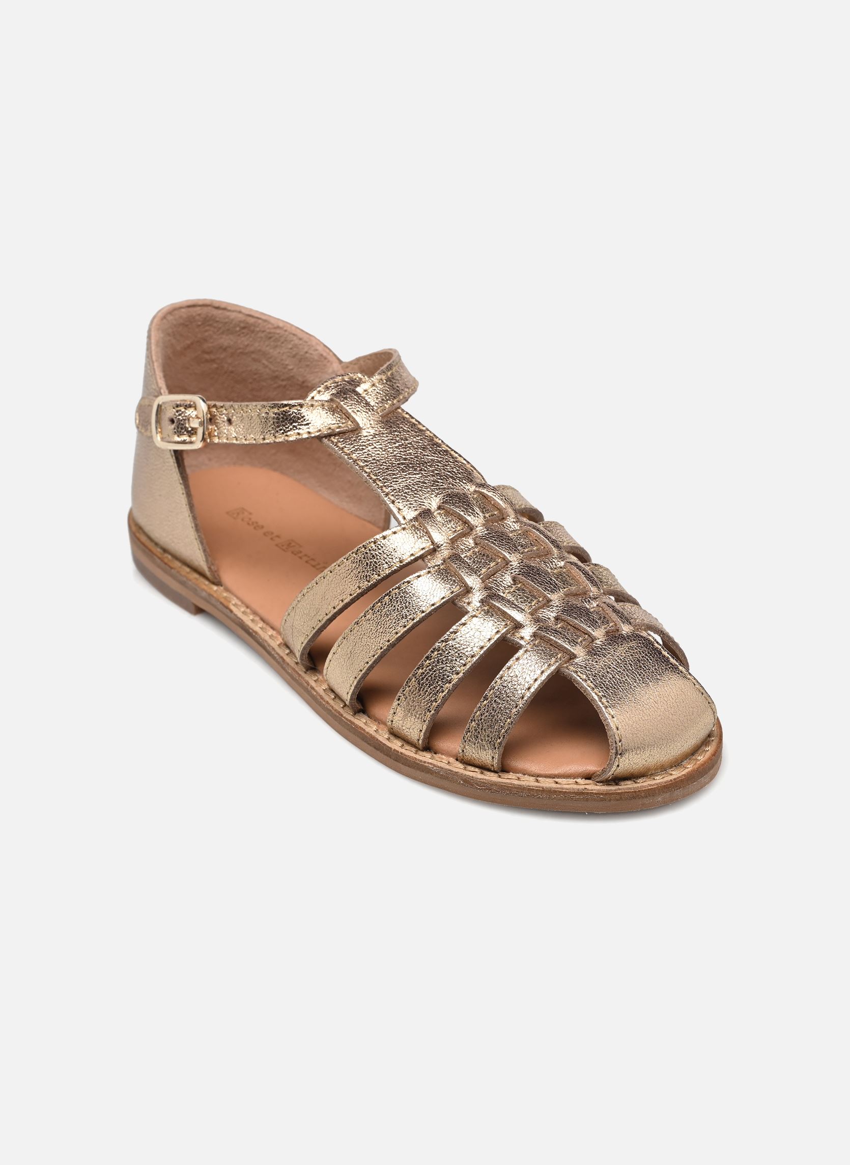 Sandales KASSANDRA fille or et bronze Rose et Martin Sandales KASSANDRA fille or et bronze Gold