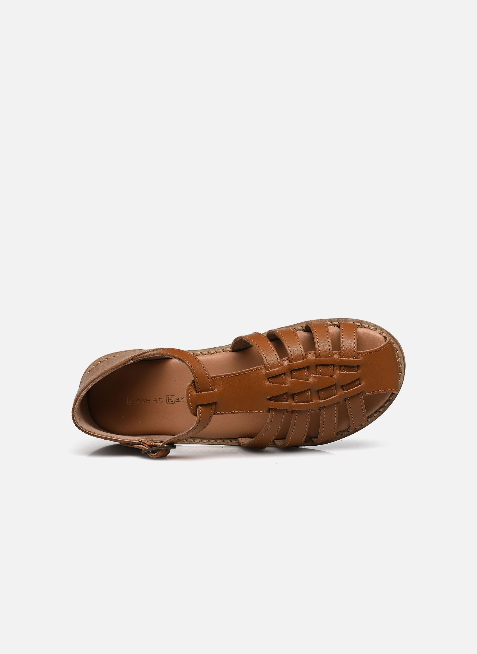 Sandales KASSANDRA fille marron Rose et Martin Sandales KASSANDRA fille marron Camel