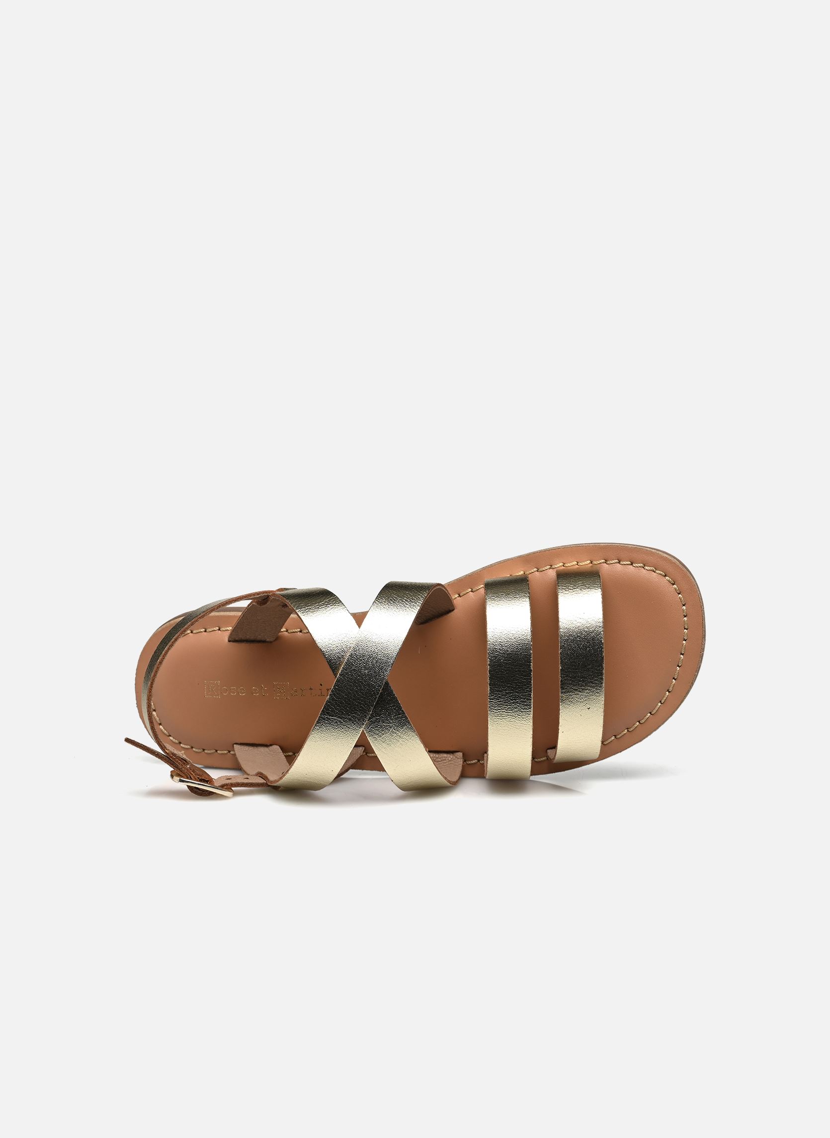 Sandales KALIX fille or et bronze Rose et Martin Sandales KALIX fille or et bronze Honey Gold