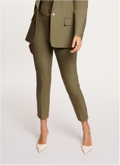 Morgan Pantalons droit 211-PROSY.F femme vert