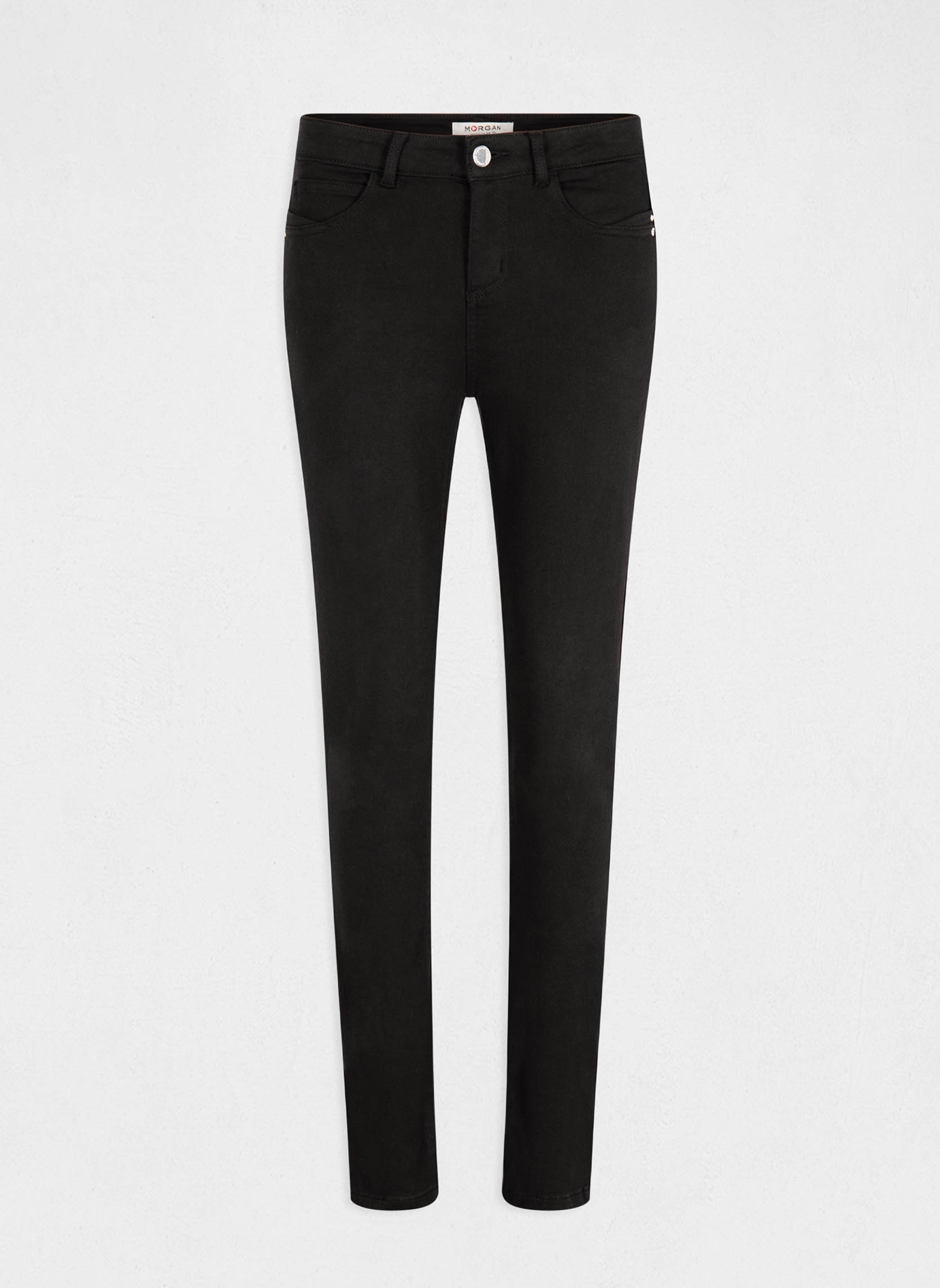 Pantalons droit 231-PRETTY femme noir Morgan Pantalons droit 231-PRETTY femme noir Noir