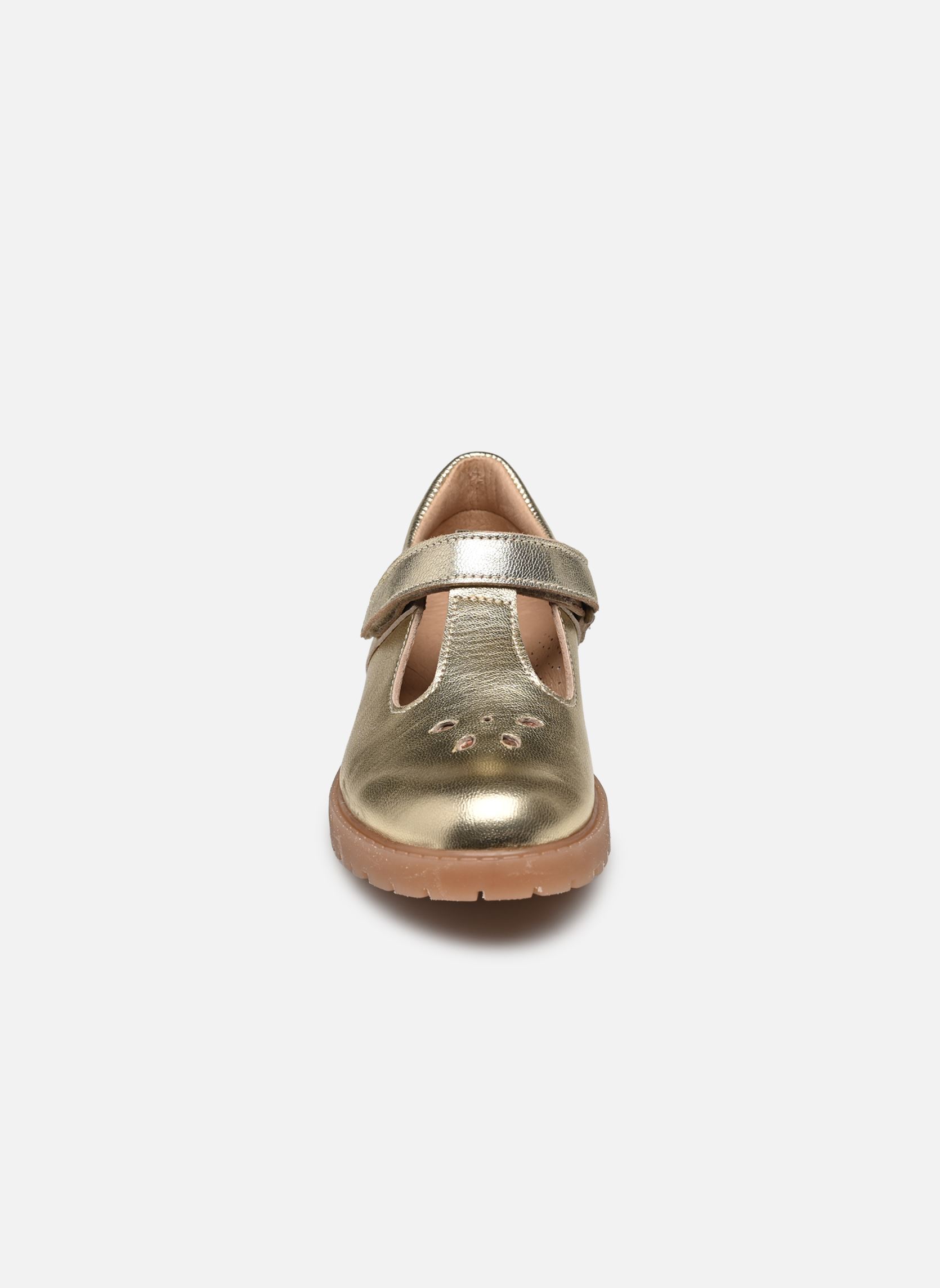 Ballerines TELMA fille or et bronze Rose et Martin Ballerines TELMA fille or et bronze Doré