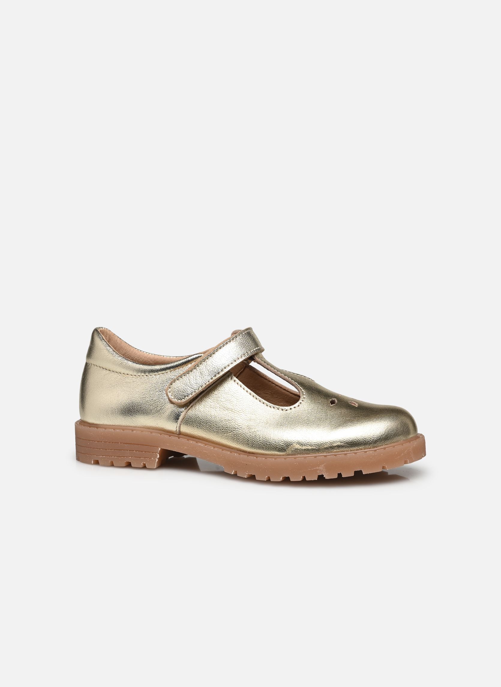 Ballerines TELMA fille or et bronze Rose et Martin Ballerines TELMA fille or et bronze Doré