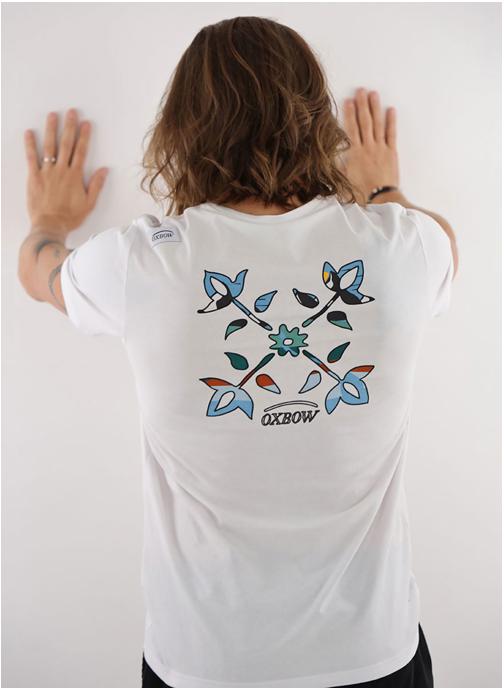 Tee-Shirt ROKIGI blanc en coton | 3 Suisses Tee-Shirt ROKIGI blanc en coton | 3 Suisses