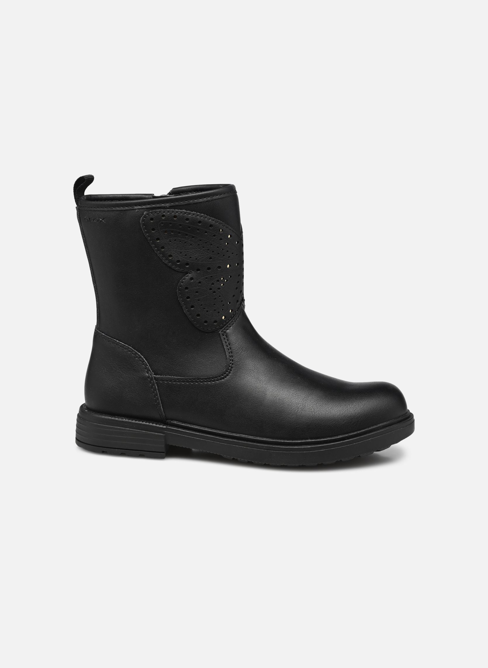 Bottes Geox Fille Geox Fille Bottine Geox Fille Eclair Girl Bottes De Cheville, Noir Chaussures Fille 29