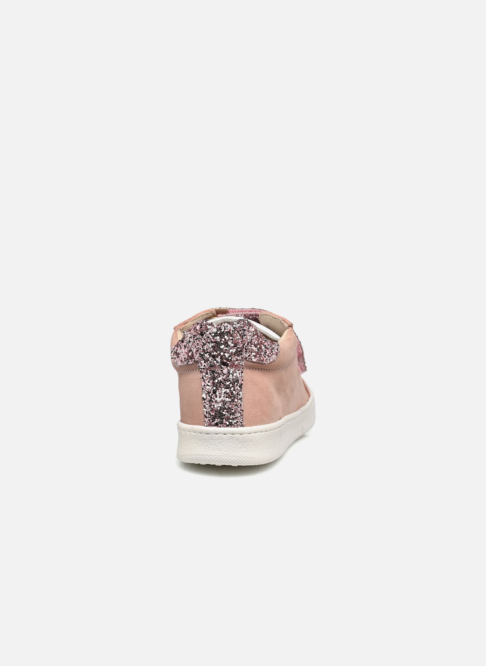 Baskets TISKET fille rose Rose et Martin Baskets TISKET fille rose Rose