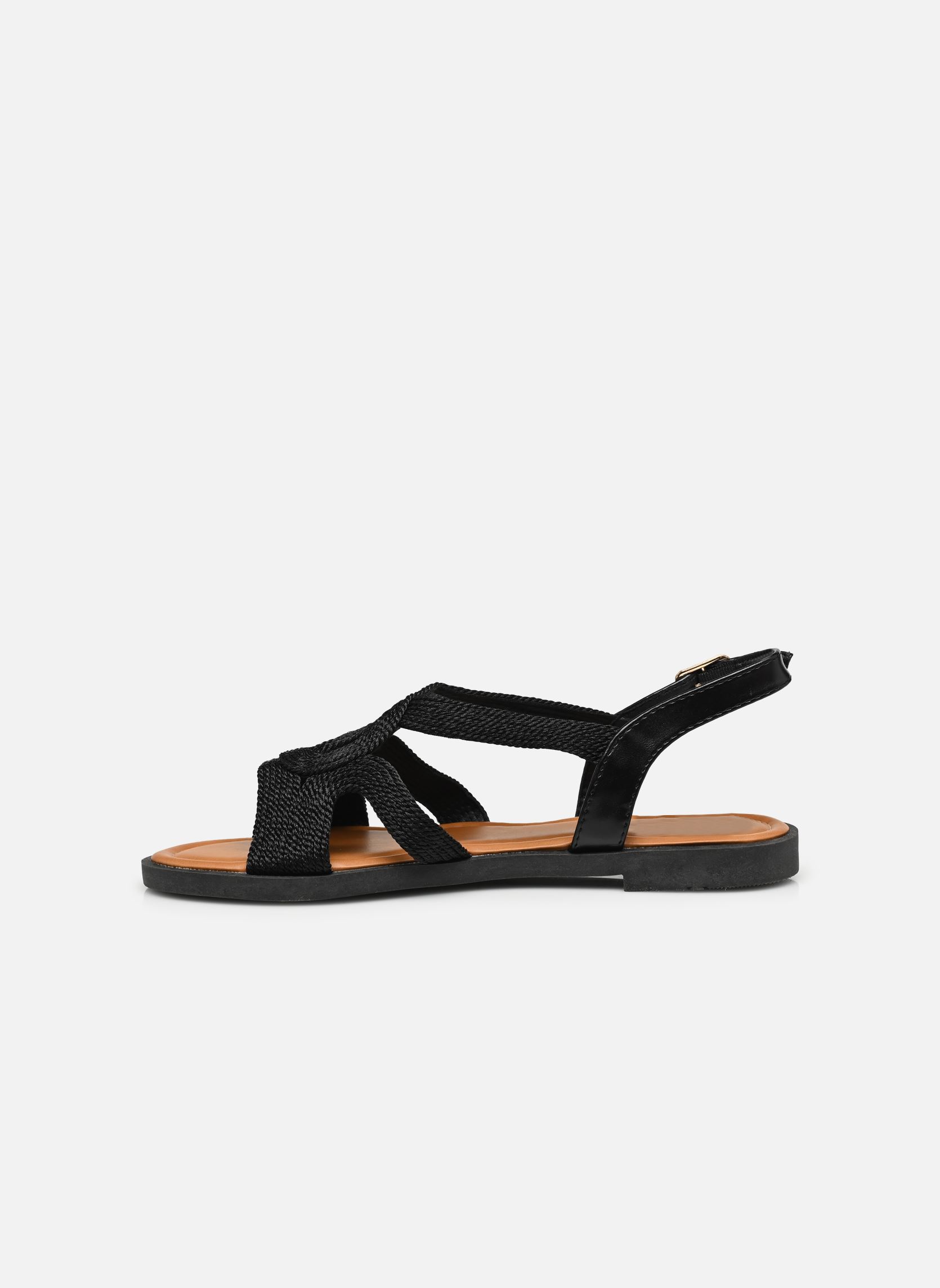 Sandali piatti TONICA donna nero I Love Shoes Sandali piatti TONICA donna nero NOIR