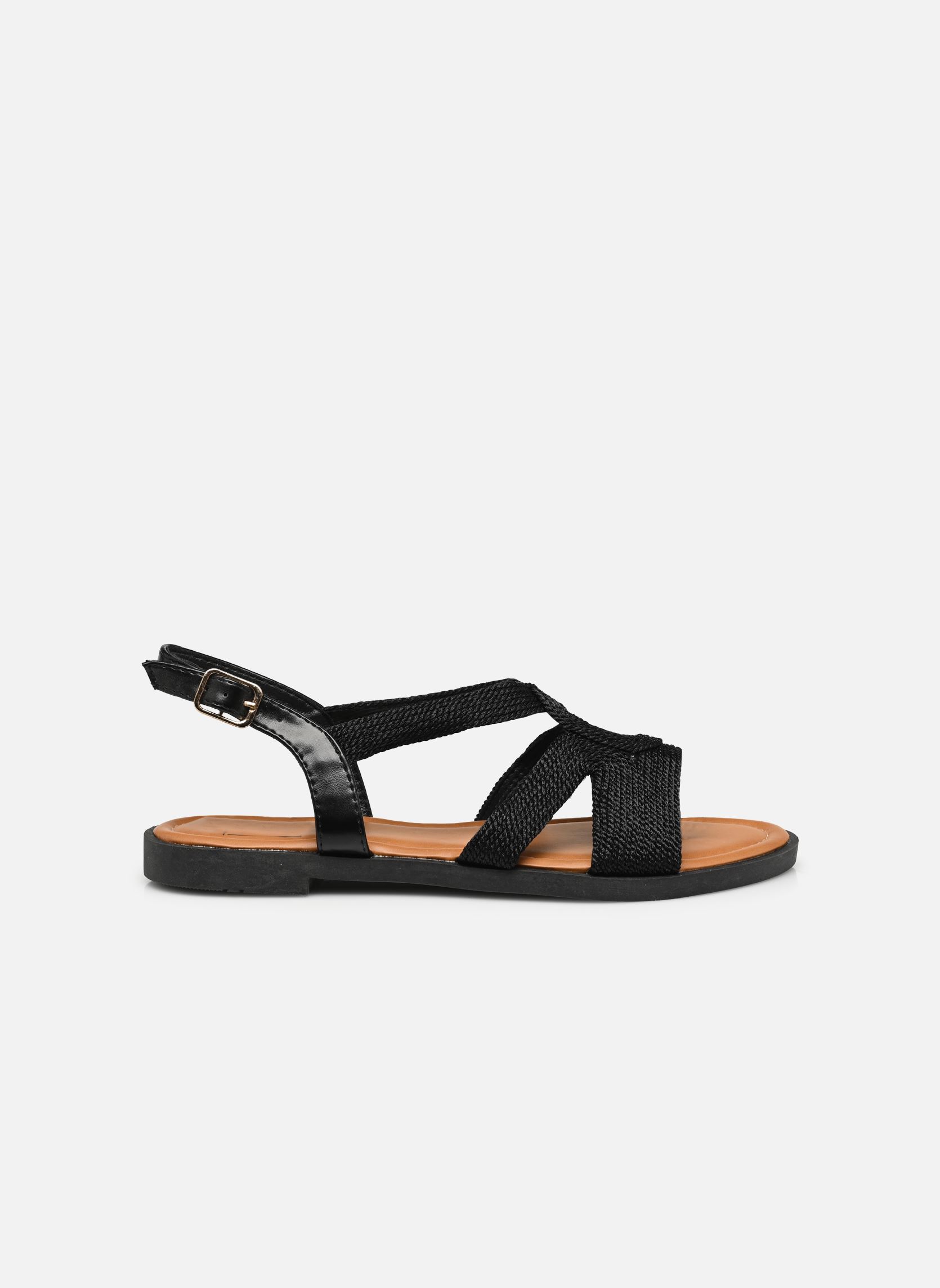 Sandali piatti TONICA donna nero I Love Shoes Sandali piatti TONICA donna nero NOIR