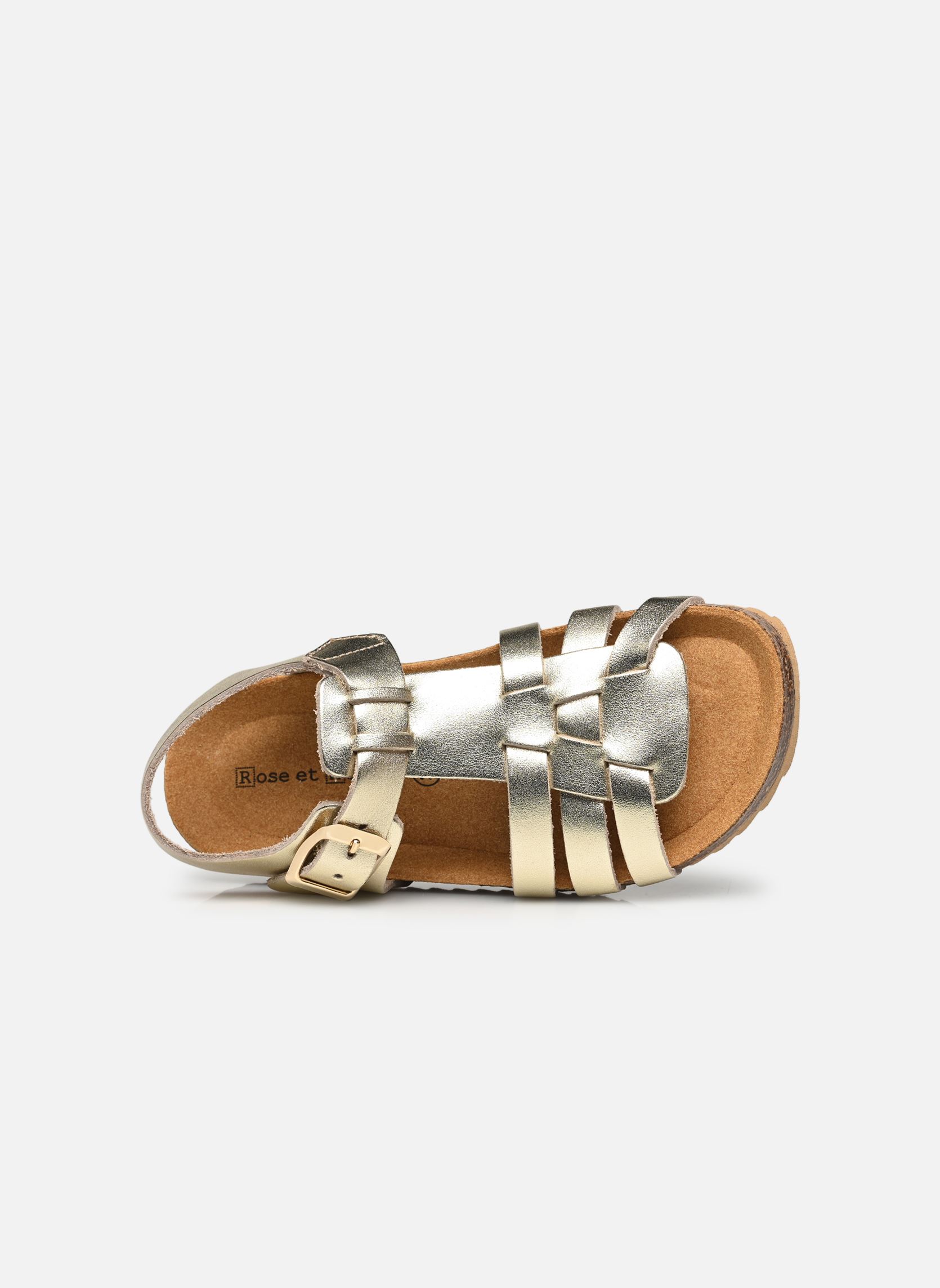 Sandalen BOLISSE mädchen gold und bronze Rose et Martin Sandalen BOLISSE mädchen gold und bronze Laminado Champagne