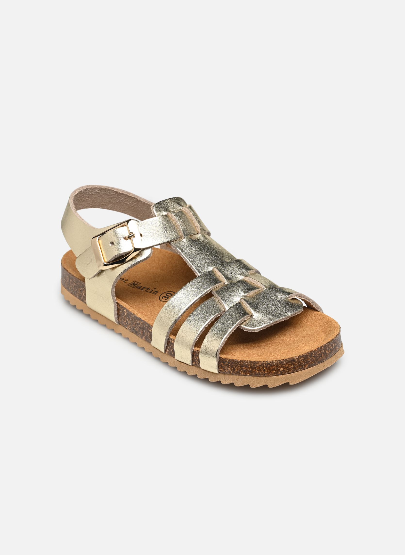 Sandalen BOLISSE mädchen gold und bronze Rose et Martin Sandalen BOLISSE mädchen gold und bronze Laminado Champagne