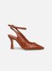 Escarpins Noirs SARENZA En Cuir Velours - Talon 7 Cm, Pointure 39 - Neufs Avec Boîte