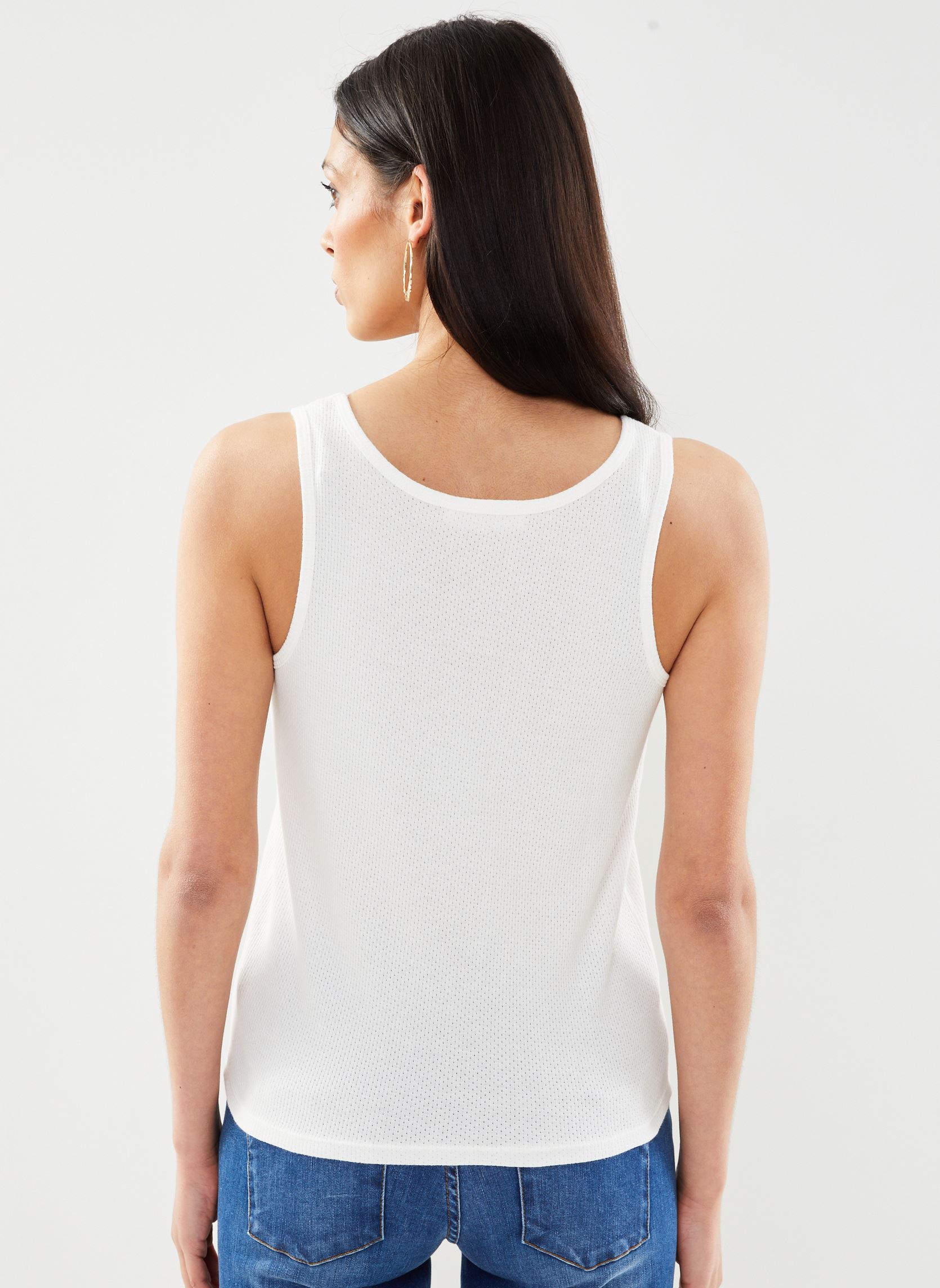 Débardeurs CORRA femme blanc Georgia Rose Débardeurs CORRA femme blanc CLOUD DANCER