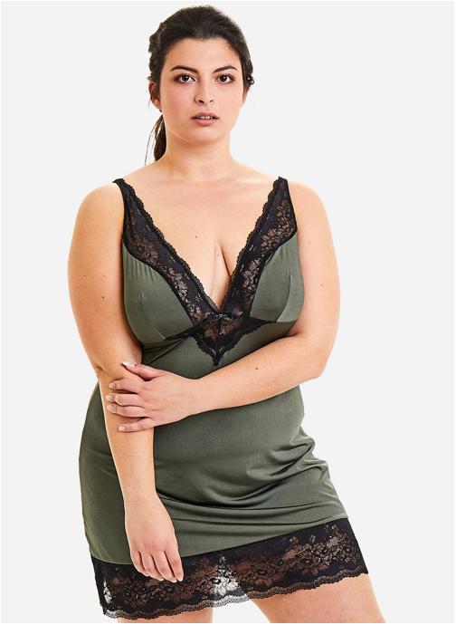 Pomm'Poire Nuisettes Nuisette kaki Pole Dance femme vert