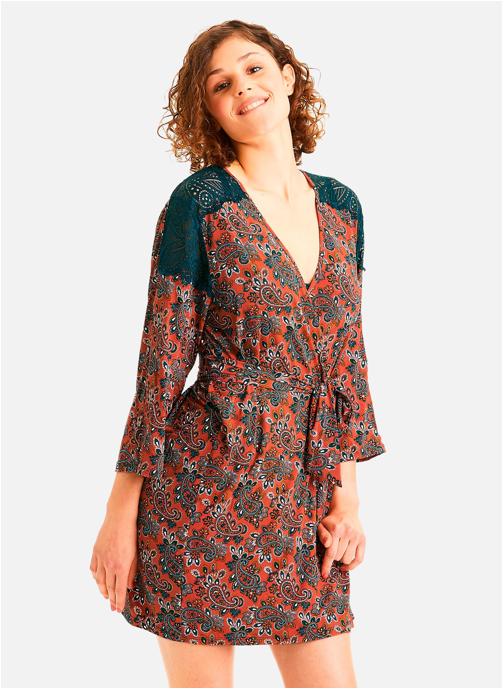 Pomm'Poire Robes de chambre Kimono caramel Metro femme marron