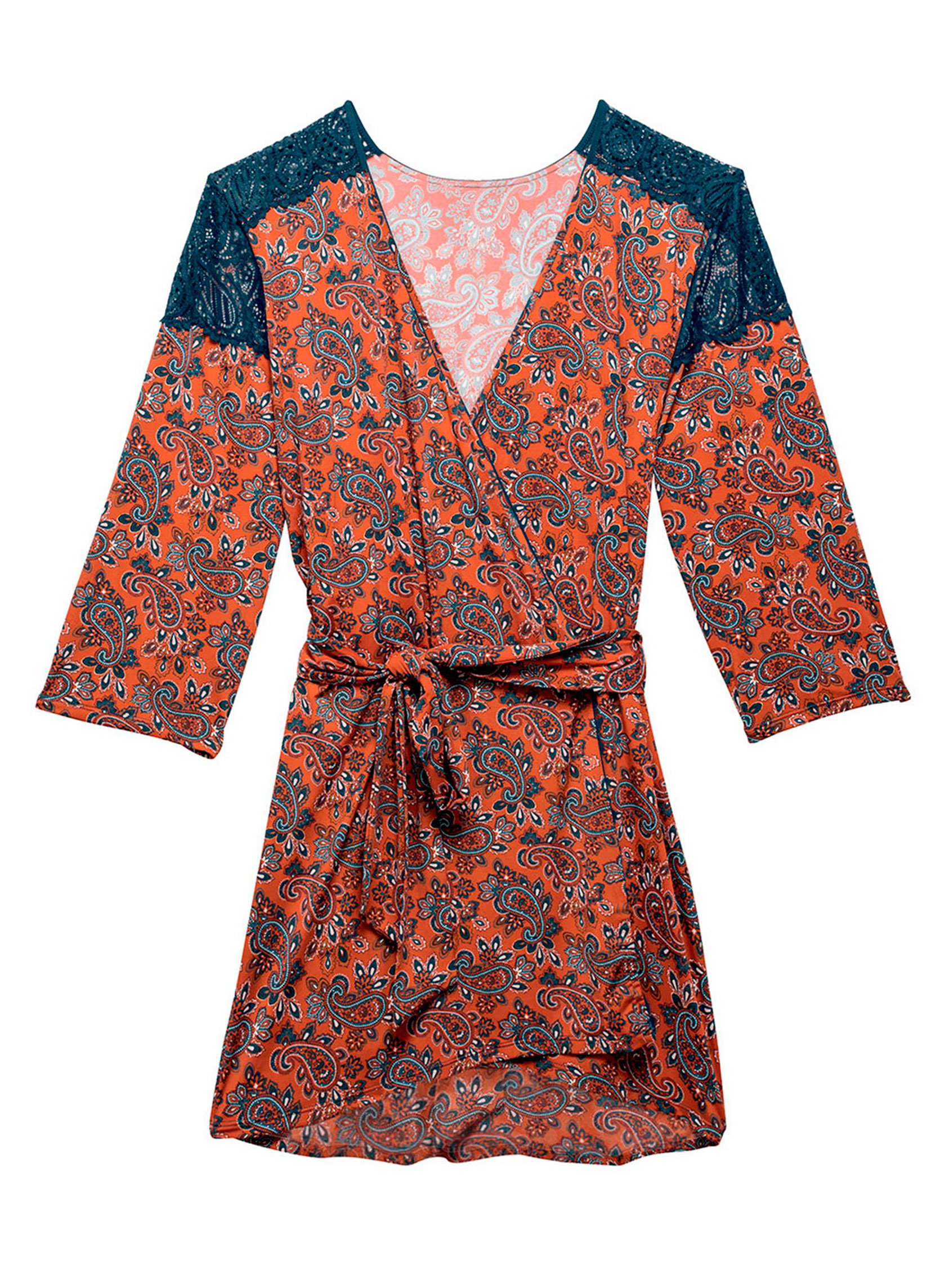 Robes de chambre Kimono caramel Metro femme marron Pomm'Poire Robes de chambre Kimono caramel Metro femme marron Marron
