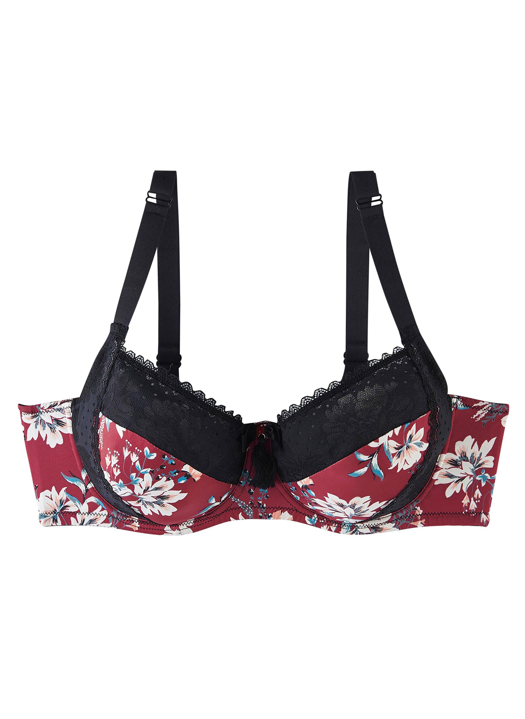 Brassières Soutien-gorge grand maintien bordeaux Pivoine femme rouge Pomm'Poire Brassières Soutien-gorge grand maintien bordeaux Pivoine femme rouge Rouge