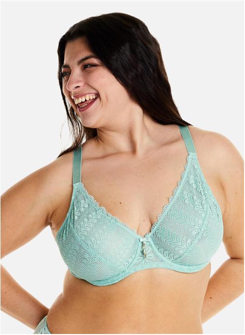 Pomm'Poire Brassières Soutien-gorge à armatures grand maintien vert Inuit femme vert