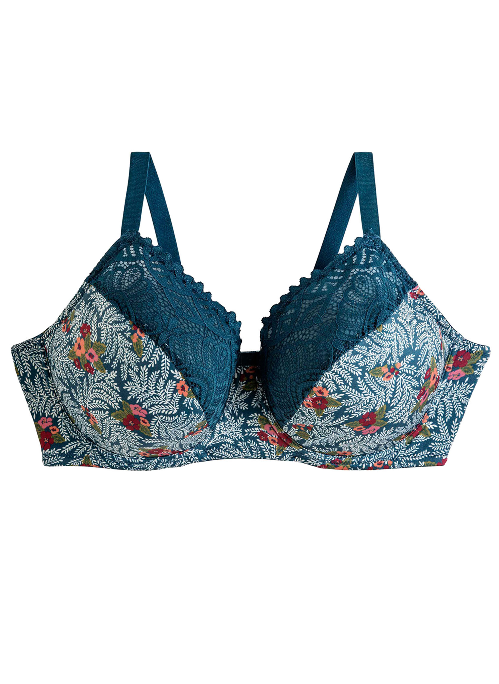 Brassières Soutien-gorge à armatures grand maintien multico bleu Paprika femme bleu Pomm'Poire Brassières Soutien-gorge à armatures grand maintien multico bleu Paprika femme bleu Bleu