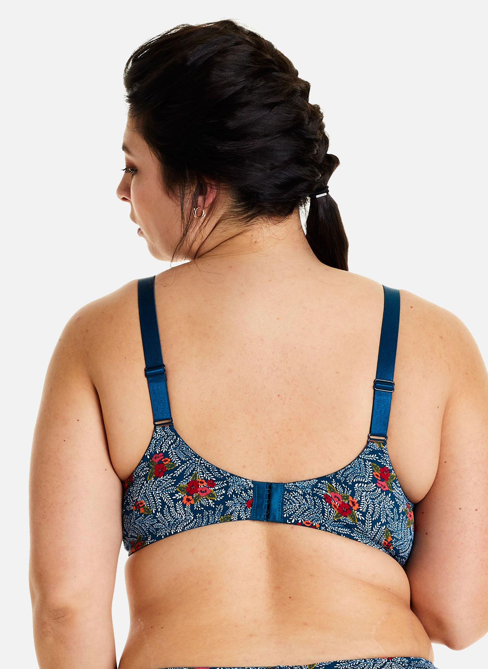 Brassières Soutien-gorge à armatures grand maintien multico bleu Paprika femme bleu Pomm'Poire Brassières Soutien-gorge à armatures grand maintien multico bleu Paprika femme bleu Bleu