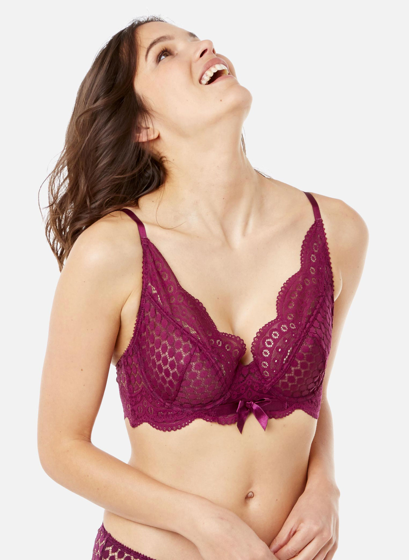Brassières Soutien-gorge corbeille bordeaux Valentine femme rouge Pomm'Poire Brassières Soutien-gorge corbeille bordeaux Valentine femme rouge Rouge
