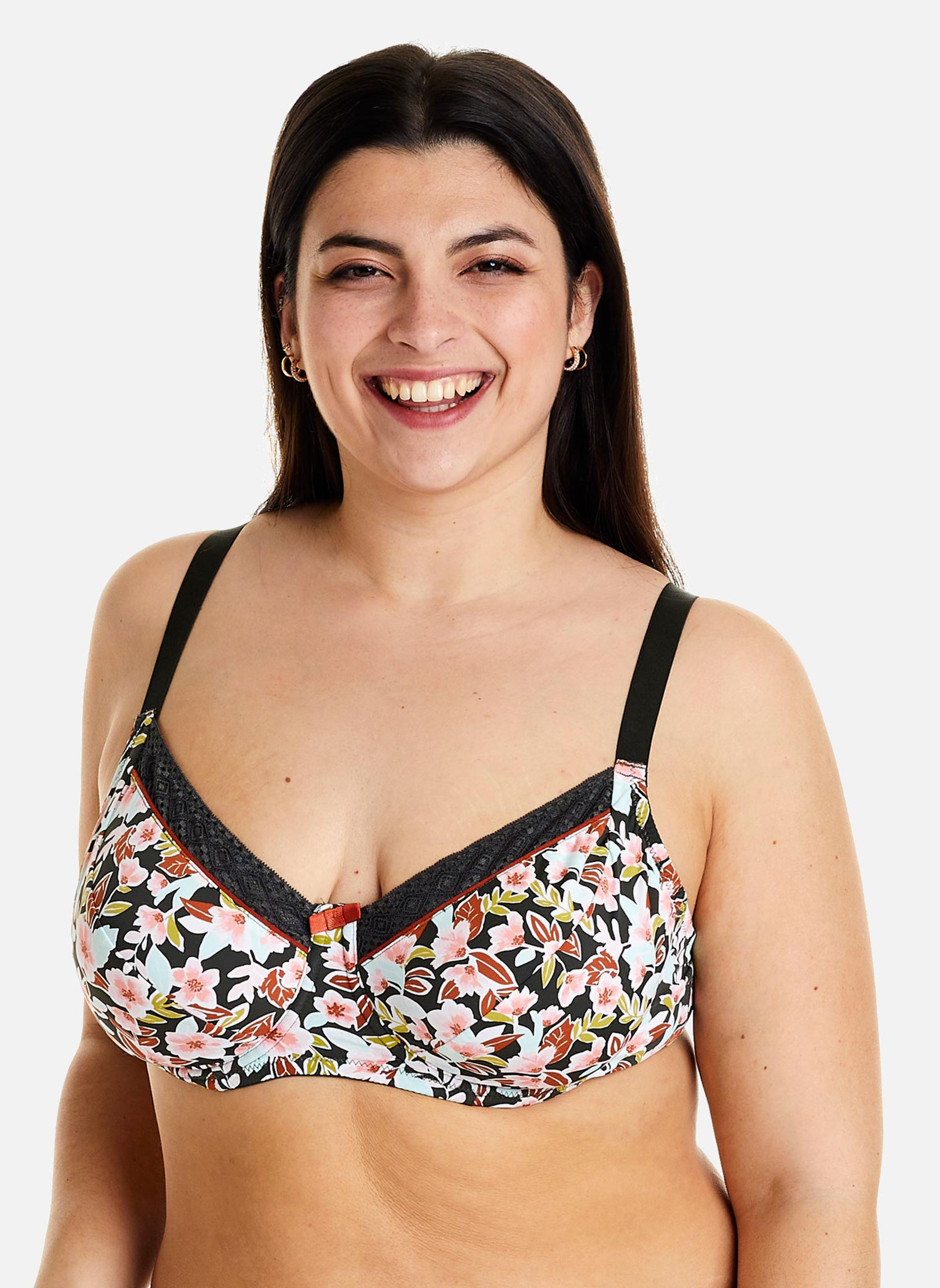 Brassières Soutien-gorge à armatures grand maintien kaki Seventies femme vert Pomm'Poire Brassières Soutien-gorge à armatures grand maintien kaki Seventies femme vert Vert