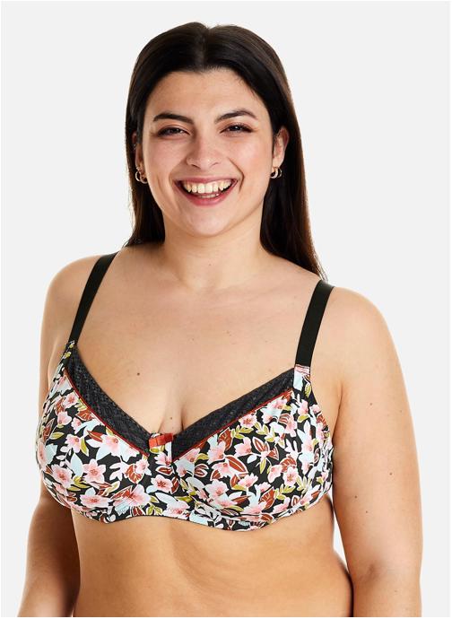 Pomm'Poire Brassières Soutien-gorge à armatures grand maintien kaki Seventies femme vert
