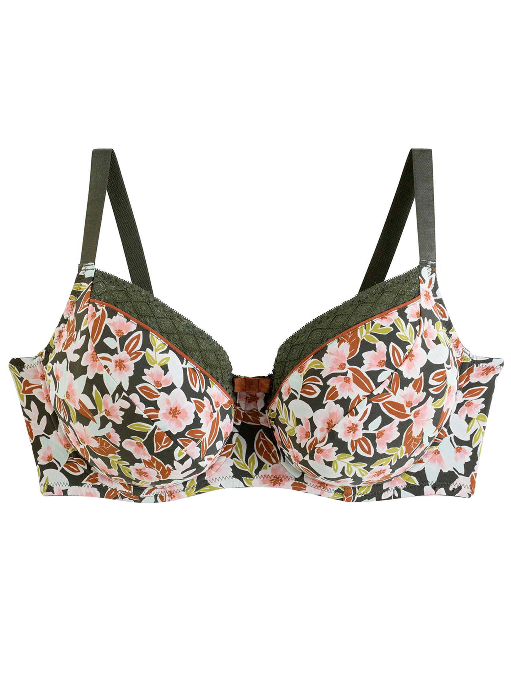 Brassières Soutien-gorge à armatures grand maintien kaki Seventies femme vert Pomm'Poire Brassières Soutien-gorge à armatures grand maintien kaki Seventies femme vert Vert