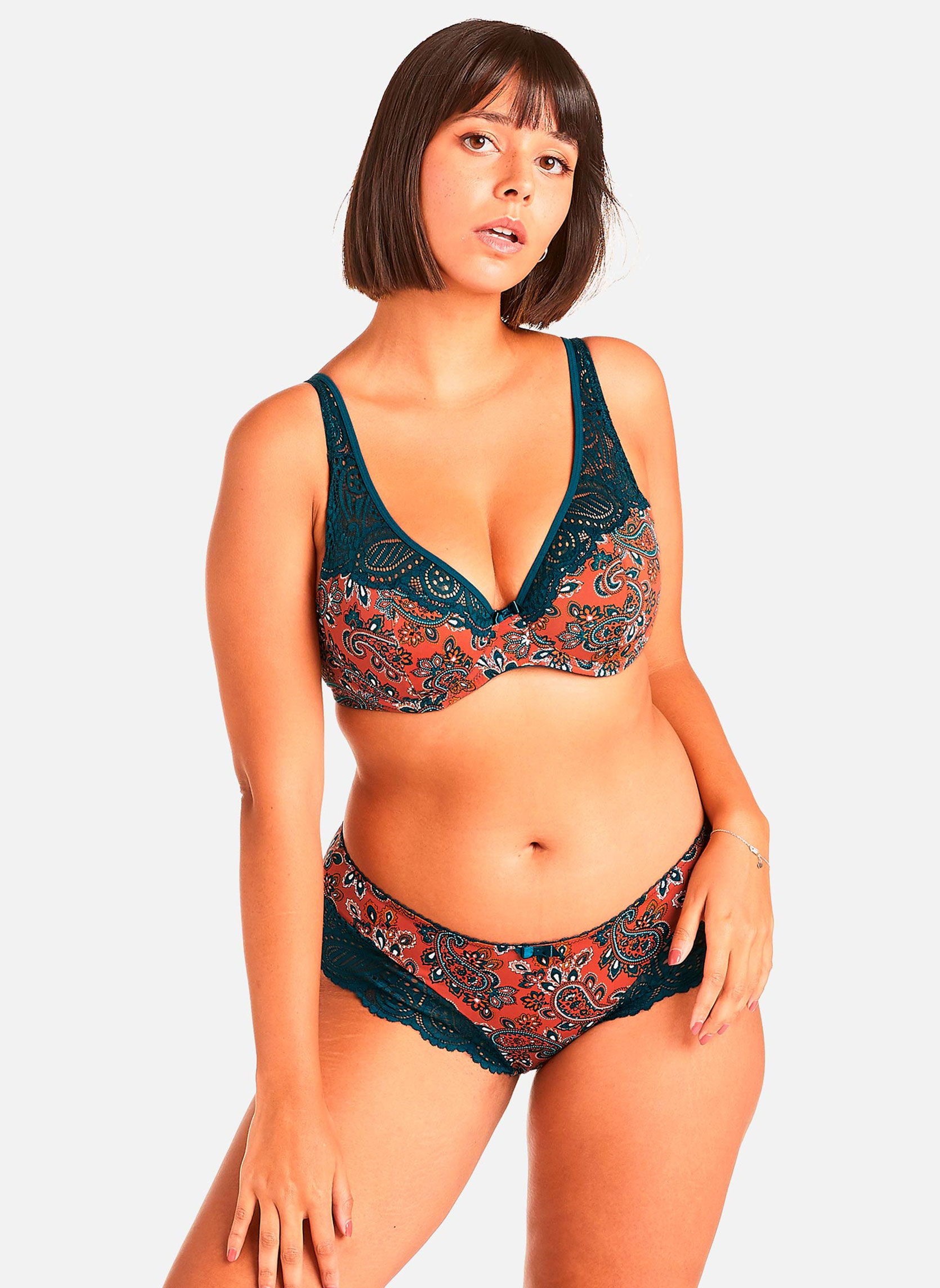 Brassières Soutien-gorge ampliforme caramel Metro femme marron Pomm'Poire Brassières Soutien-gorge ampliforme caramel Metro femme marron Marron