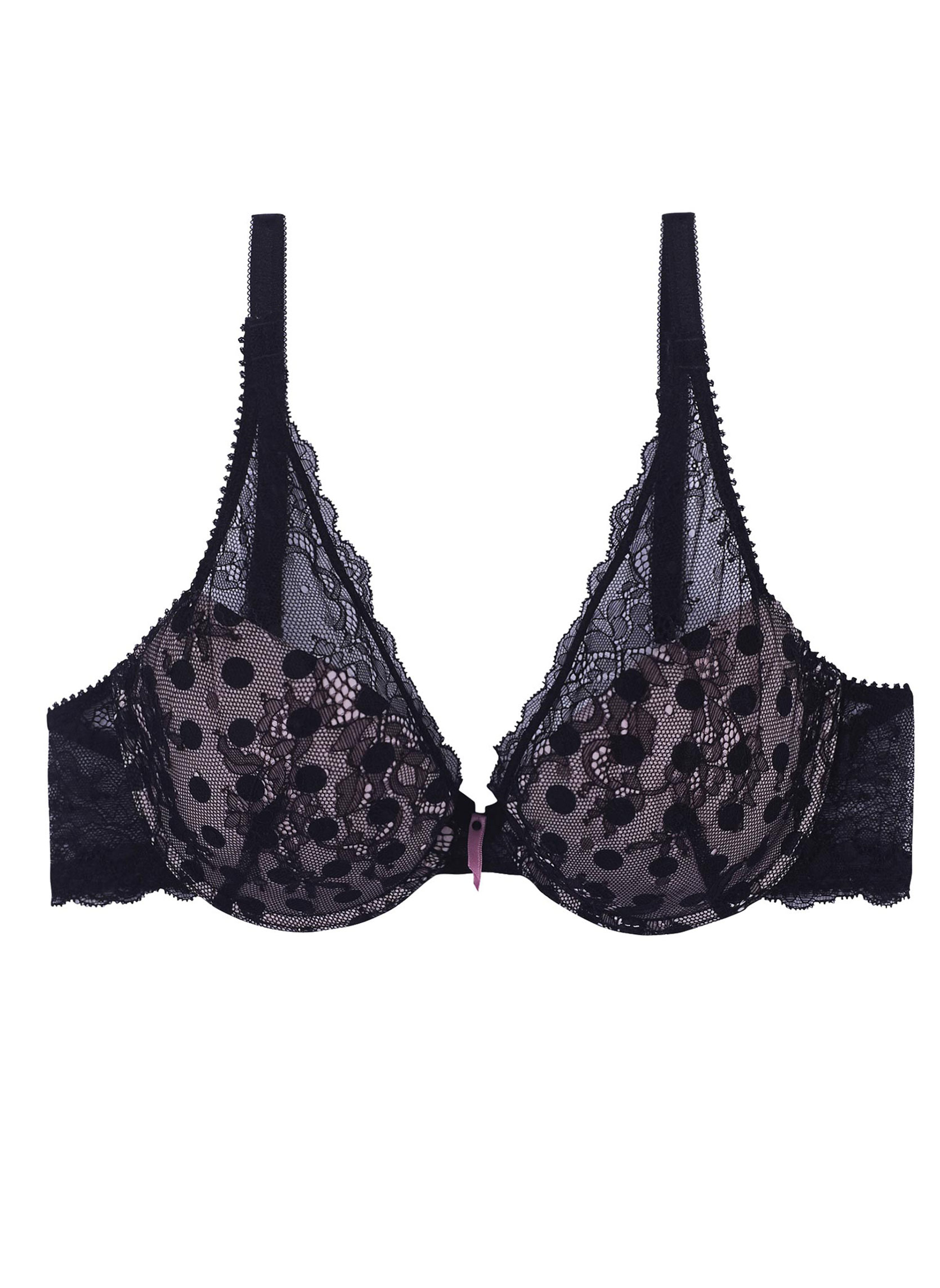 Brassières Soutien-gorge ampliforme coque moulée noir/poudre Bouquet femme noir Pomm'Poire Brassières Soutien-gorge ampliforme coque moulée noir/poudre Bouquet femme noir Noir