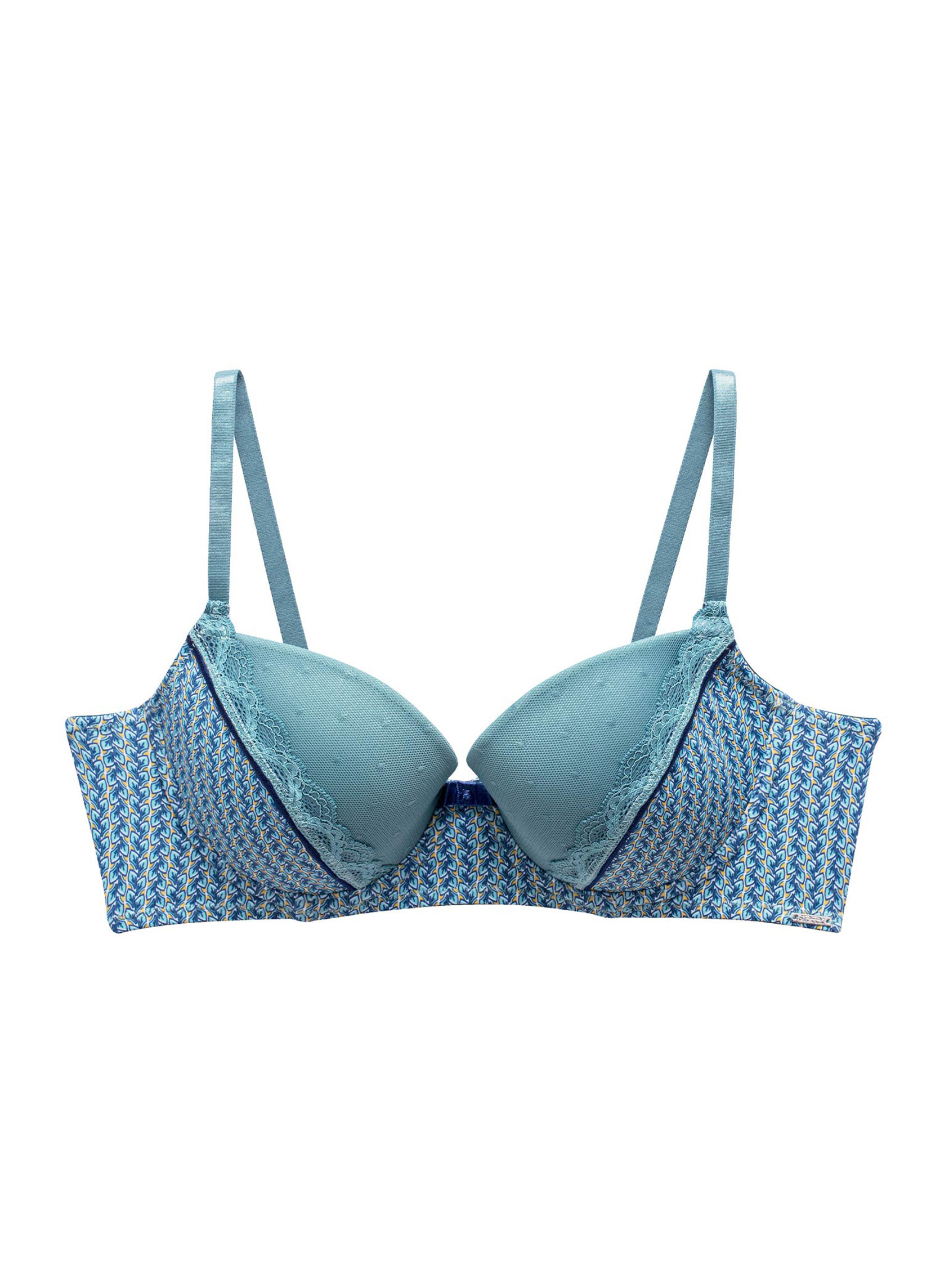 Brassières Soutien-gorge ampliforme turquoise Rose femme bleu Pomm'Poire Brassières Soutien-gorge ampliforme turquoise Rose femme bleu Bleu