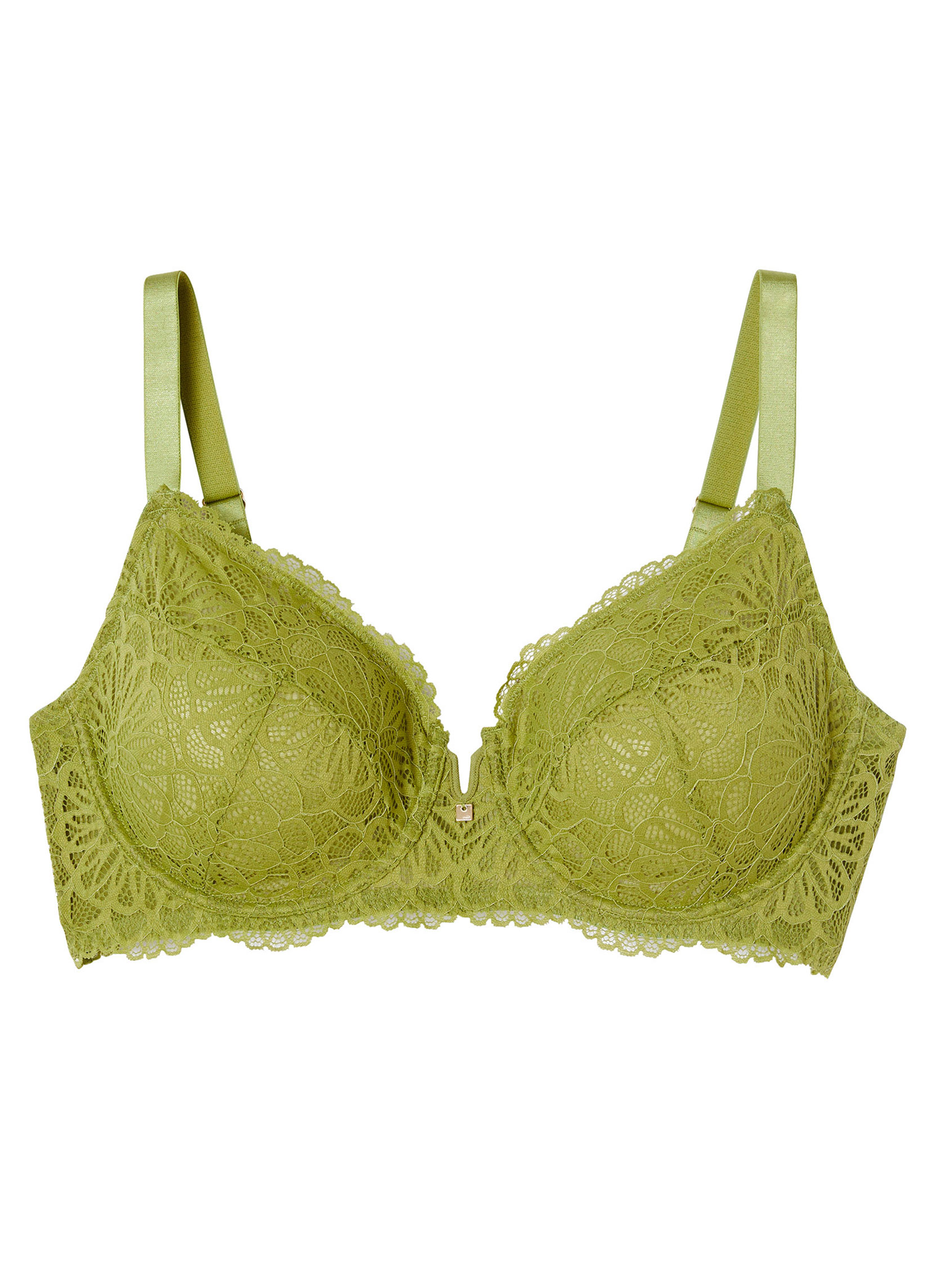 Brassières Soutien-gorge à armatures vert Fougère femme vert Camille Cerf & Pomm'Poire Brassières Soutien-gorge à armatures vert Fougère femme vert Vert