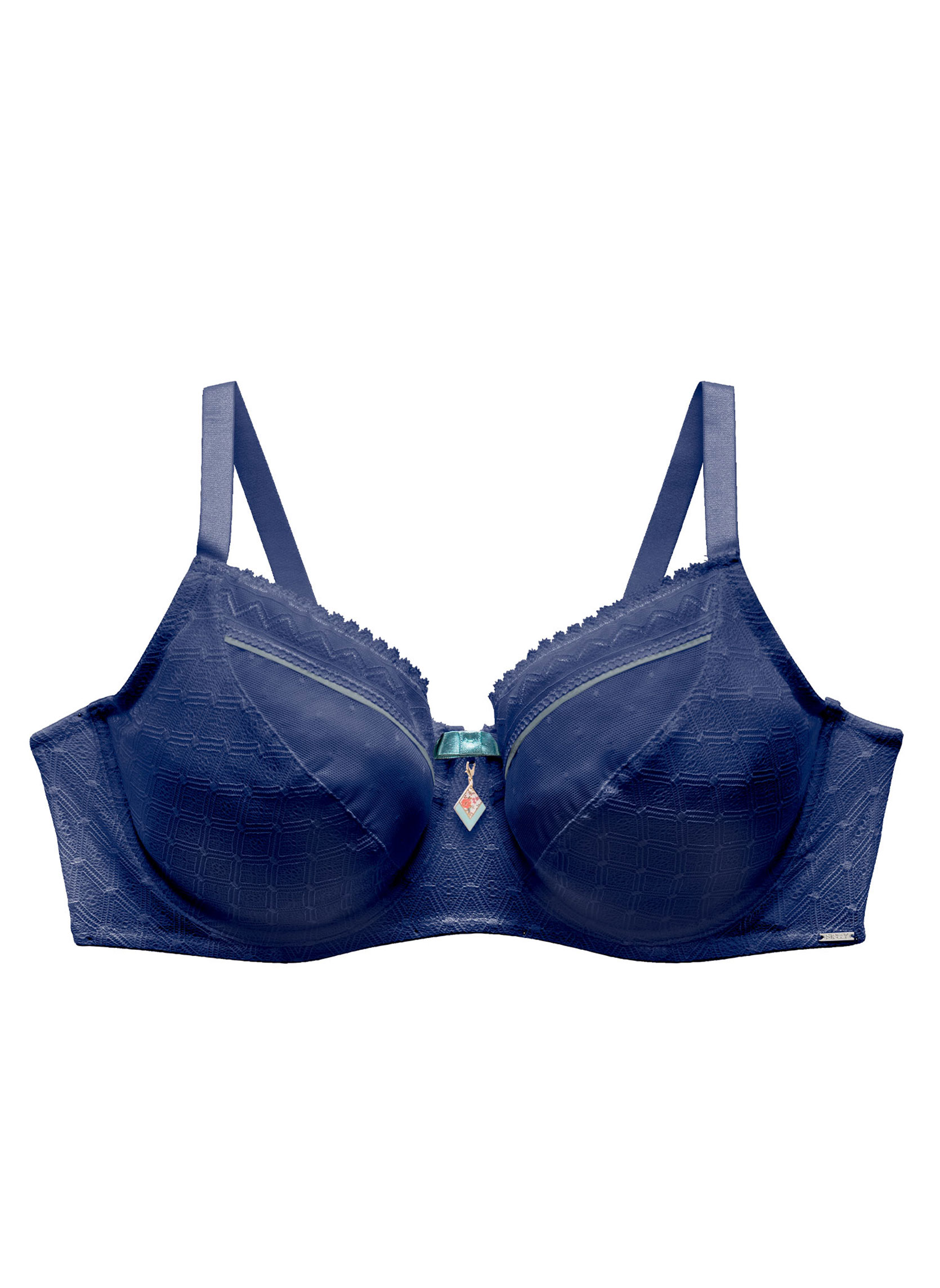 Brassières Soutien-gorge grand maintien marine Reveil femme bleu Pomm'Poire Brassières Soutien-gorge grand maintien marine Reveil femme bleu Bleu