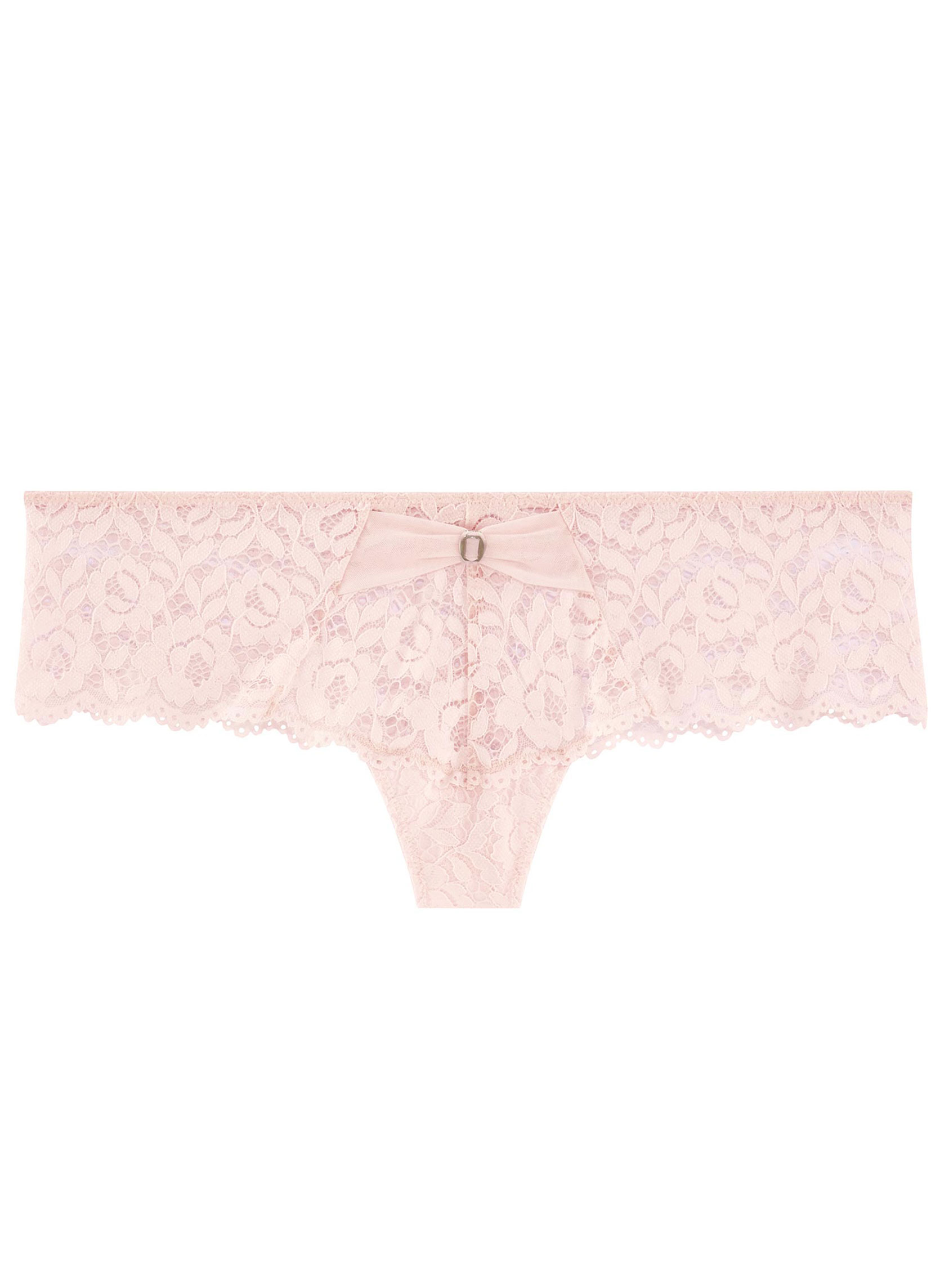 Culottes Shorty string poudre Paradoxe femme rose Pomm'Poire Culottes Shorty string poudre Paradoxe femme rose Rose