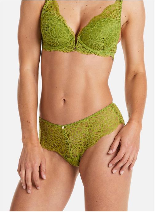 Camille Cerf & Pomm'Poire Culottes Shorty vert Fougère femme vert
