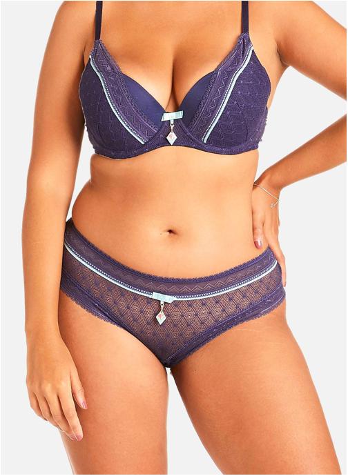 Pomm'Poire Culottes Shorty marine Reveil femme bleu